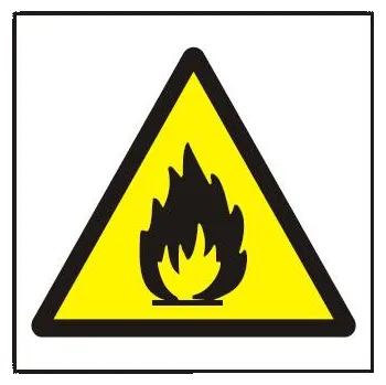 Značení Symbol - nebezpečí požáru