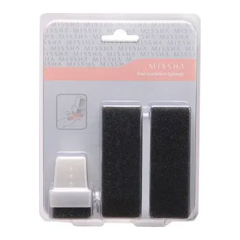 Houbička na make-up MISSHA Nail Gradation Sponge - Houbička na nehty