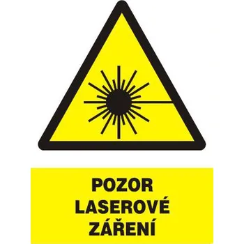 Pozor - laserové záření