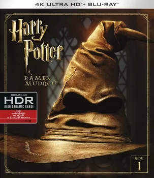 Blu-ray film Blu-ray Harry Potter a Kámen Mudrců 4K Ultra HD Blu-ray (2001) 2 disky