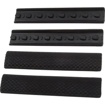 Krytky na předpažbí, Keymod, typ A, černé, ACM