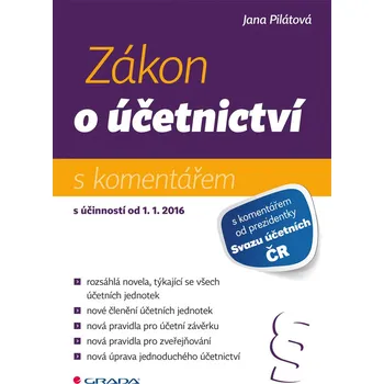 Zákon o účetnictví - Jana Pilátová (E-Kniha)