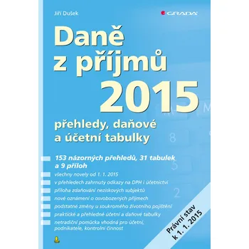 Daně z příjmů 2015 - Jiří Dušek (E-Kniha)