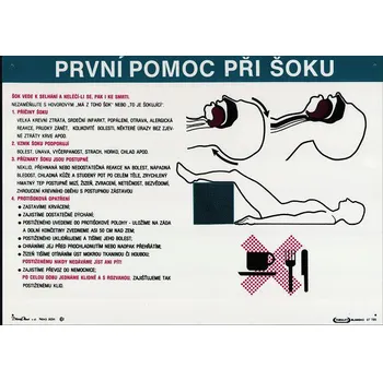 První pomoc při život ohrožujícím šoku (plast tl. 1 mm)