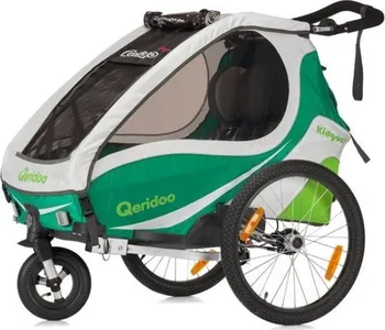 vozík za kolo Qeridoo KidGoo 1 zelený