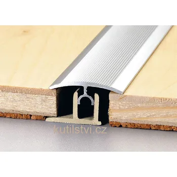 Podlahová lišta PRINZ Přechodový podlahový profil PT Master, š. 34mm, podlaha 12-17,5mm, výškový rozdíl do 6mm, doprodej Varianta: Přechodová podlahová lišta PTM 34 (12/17,5), 270cm, buk