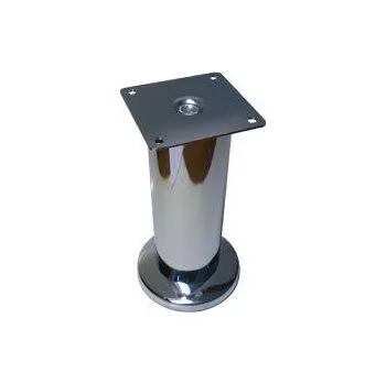 Nábytkové kování Nožka NORIS, výška 150 mm Varianta: Nožka NORIS, pr.50x150,chrom lesklý