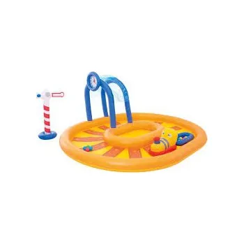 Dětský bazének Bestway 53061 nafukovací bazének vláček53061s fontánou a skluzavkou
