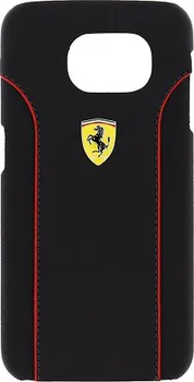 Pouzdro na mobilní telefon Ferrari Fiorano pro Samsung Galaxy S6 černé