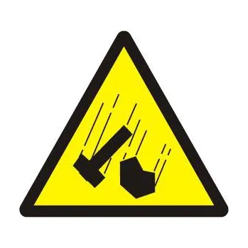 Značení Symbol - padající předměty