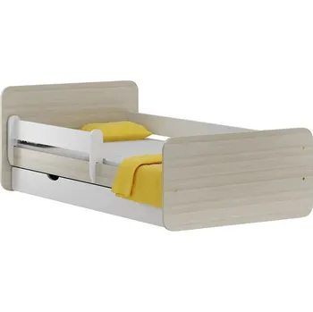 Dětská postel Dětská postel se šuplíkem NORDI 200x90 cm (Jasan coimbra / bílá )