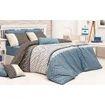 Brotex Vanesa modrá satén 220 x 200, 70…