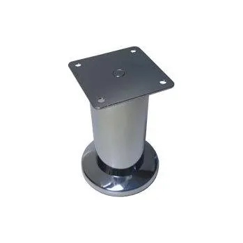 Nábytkové kování Nožka NORIS, výška 120 mm Varianta: Nožka,NORIS,pr. 50x120,chrom lesklý