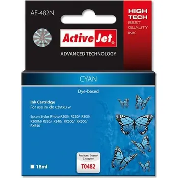 Počítač Activejet Epson T0482 modrá, kompatibilní