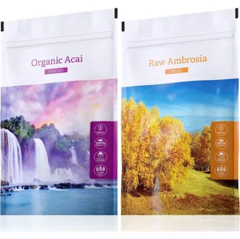 Přírodní produkt Energy Acai Pure powder 100 g + Raw Ambrosia pieces 100 g