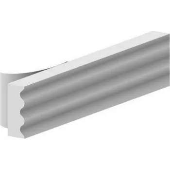 Žaluzie Samolepící těsnění oken a dveří, K profil, malá spára 2-3mm, materiál EPDM Varianta: Samolepící těsnění K profil bílý, cena za 1m