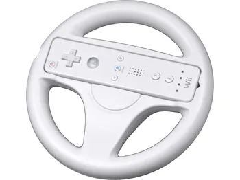 Herní volant Nintendo Wii Wheel bílý