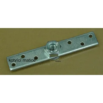 Nábytkové kování Pojezdová sada pro zavěšená vrata 200 a 400 kg, profil 42x54 mm Varianta: Kotvící matice M12