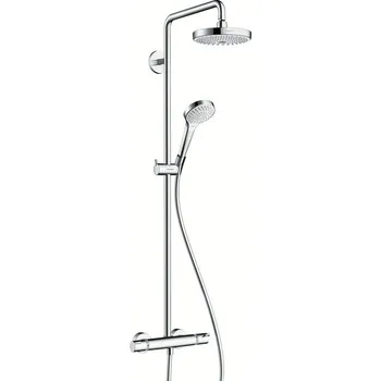 Hansgrohe Croma Select S Sprchová souprava 180 2jet Showerpipe, bílá/chrom 27253400