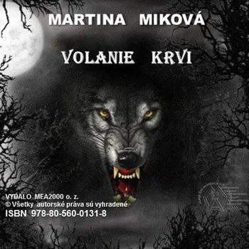 Kniha Volanie krvi - Martina Miková (E-Kniha)