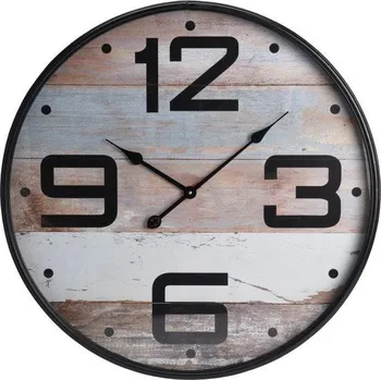 Hodiny Möbelix nástěnné hodiny 68 cm kov/dřevo