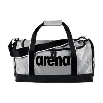 Sportovní taška Arena Spiky 2 Medium stříbrná