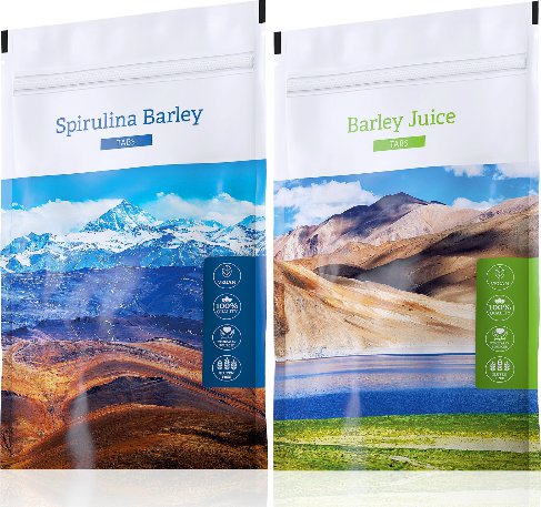 Energy Spirulina Barley tabs 200 tablet + Barley Juice tabs 200 tablet
