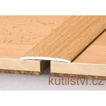 PRINZ Samolepící podlahová přechodová lišta, šířka lišty 38mm Varianta: Samolepící přechodová lišta 38mm, 90cm, stříbrná