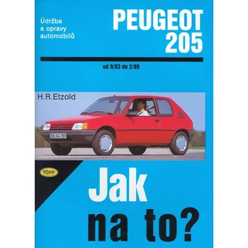 Technika Peugeot 205 od 9/83 do 2/99 - Hans-Rüdiger Etzold - 80-7232-071-8