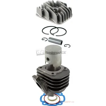 Píst motoru Yamaha Neo's 50 sada válce RMS Racing 70ccm (válec, píst, těsnění)