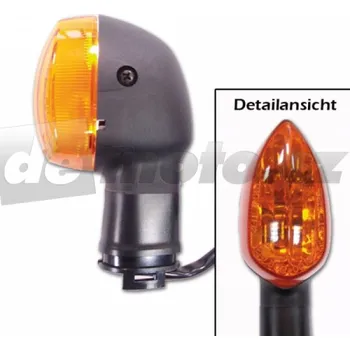 Osvětlení pro motocykl Yamaha YZF-R1 2007-2009 blinkr - přední pravý / zadní levý