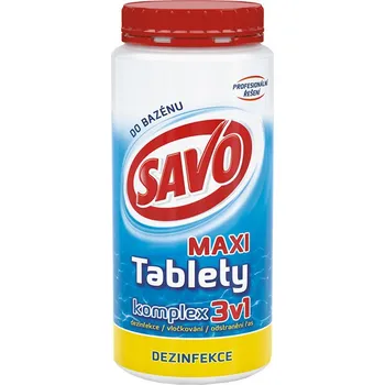 SAVO Maxi komplex 3v1, 1,4 kg Bazénová chemie SAVO Maxi komplex 3v1, 1,4 kg