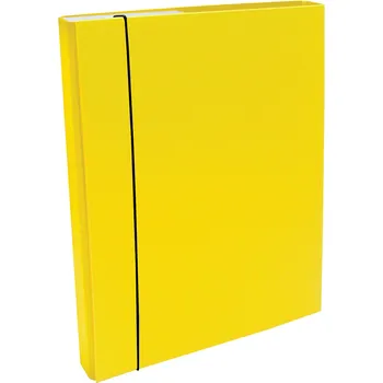 Archivační box CAESAR Imperator - box na spisy A4 PP 3 cm, žlutý