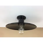 ALDO BERNARDI Porcelánové stropní svítidlo retro Linea Bilancia 2 Barva: černá 41.823.NERO