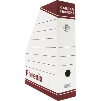 Archivační box CAESAR Archivační stojan na časopisy Phoenix, červený