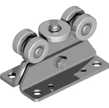 Příslušenství pro plot FAC Vozík pro střední řadu&nbsp;3&nbsp;– 6m, , výkyvný, Zn