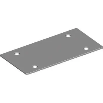 Příslušenství pro plot FAC Kotevní podkladová deska pro vozíky&nbsp;– vhodná pro střední a velkou řadu ,&nbsp;Zn