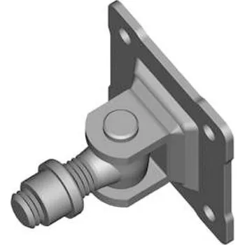 Příslušenství pro plot FAC Regul. pant s kotev. deskou k přišroubování, M18 – Zn