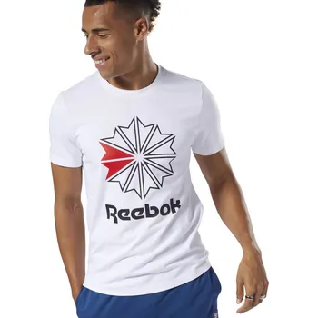 Pánské tričko Reebok Classics Big Logo Tee White/Black