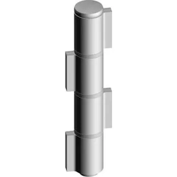 Příslušenství pro plot FAC Pant pro panc.dv. k přiv., 4-dílný,výs.čep,3×mos.podl,černý