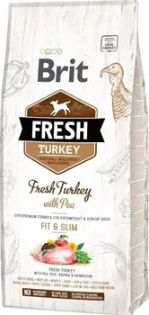 Krmivo pro psa Brit Dog Fresh Senior Light Fit & Slim Turkey/Pea