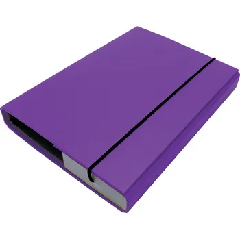 Archivační box CAESAR Imperator - box na spisy A5 PP 3 cm, fialový