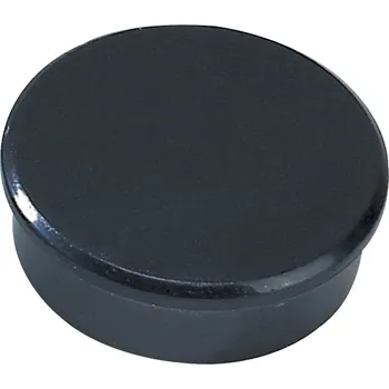 Dekorativní magnet DAHLE Magnet průměr 38 mm, 25 N, [10 ks] - černý