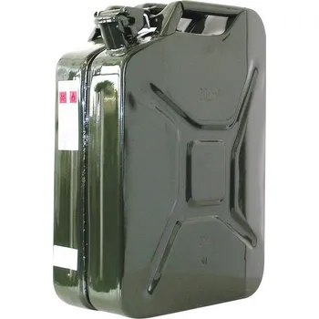 Kanystr Plechový kanystr zelený