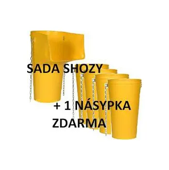 Shoz na suť - Sada 14 + 1 násypkaZDARMA