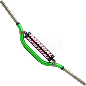 Řídítka Řidítka RENTHAL TWINWALL 998 WINDHAM / REED ZELENÉ (Motokrosové řidítka )