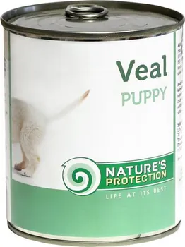 Krmivo pro psa Nature's Protection konzerva Puppy telecí