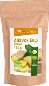 Přírodní produkt Zdravý den Zázvor prášek Bio 150 g