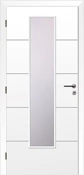 Interiérové dveře Solodoor Snow 8 90/197/4 L bílé