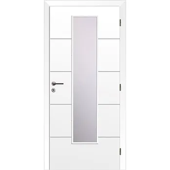 Interiérové dveře Solodoor Snow 8 80/197/4 P bílé
